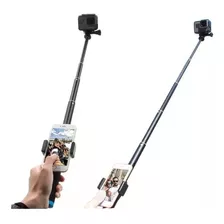  Bastão Extensor Pau De Selfie Telesin Prova D'água + Tripe