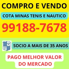 Compro E Vendo Cota Minas Tenis E Nautico