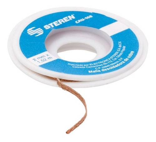 Malla Para Desoldar De Cobre 2mm 1.5m Desoldadora Reballing