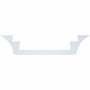 (par) Adorno Para Emblema Kenworth Corona Acero No.10490