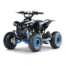 Quadriciclo Mxf Thor 90cc 4t Com Partida Elétrica Cor Azul