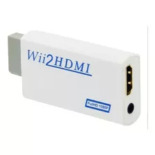 Adaptador Conversor Nintendo Wii Para Cabo Hdmi 1080p Fullhd