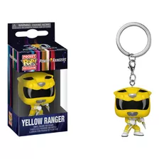 Funko Llavero Pop - Power Rangers 30th - Yellow Ranger