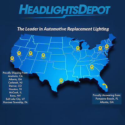 Right Passenger Side Headlight For 10-11 Honda Insight;  Eei Foto 4