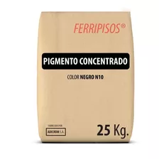 Pigmento Concentrado Negro Micronizado (ferrit) X 25 Kg