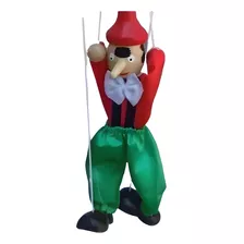 Titere Marioneta Pinocho Con Cable Tolipa Hamelin 