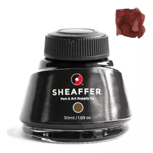 Frasco Tinta Marron Sheaffer Skrip Ink 50ml Lapicera Fuente