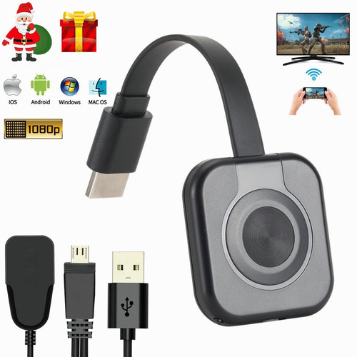 Wifi Inalámbrico Convertidor De Pantalla Misma Empujador Hdm