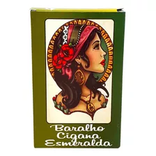 Baralho Tarot Cigana Esmeralda 36 Cartas + Livro Explicativo