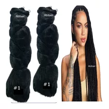 2 Aplique De Cabelo Jumbo 399g Para Box Braid Melhor Preço!