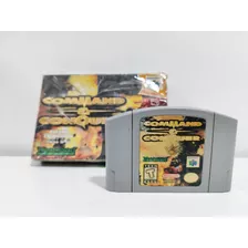 Command & Conquer Jogo Nintendo 64 Original Com Caixa N64
