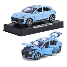 Porsche Macan Miniatura Metal Coche Adornos Coleccionables