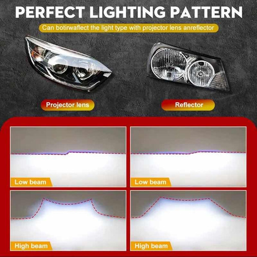 Led Premium Para Lupas Mazda 3 2014 2018 25000 Lumenes Bajas Foto 4