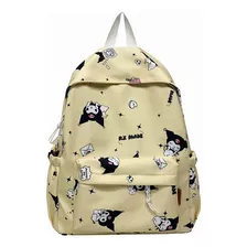 Mochila Escolar Estilo Coreano Kawaii Sanrio Kuromi