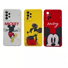 Fundas De Silicona Díseño Mickey Para Samsung A52