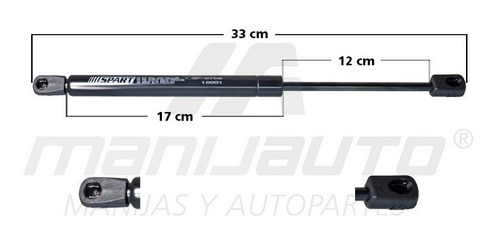 Par Amortiguadores Cofre Ford Explorer 2006 - 2010 Mnj Foto 3