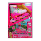 Patines En Linea De Barbie Talla Ajustables 35-38