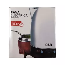 Pava Electrica Jarra De Acero Inoxidable 2 Litros Con Corte