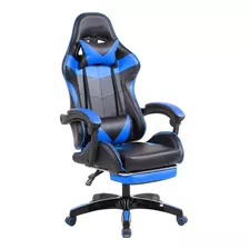 Cadeira Gamer Azul - Prizi - Jx-1039b