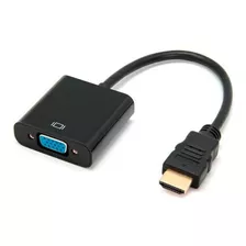 Cable Adaptador Hdmi A Vga Conversor, Notebook, Pc C/ Stereo