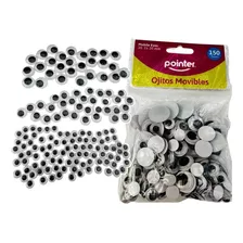 Set 150 Ojitos Móviles Peluches, Manualidades 10,15 Y 20mm 