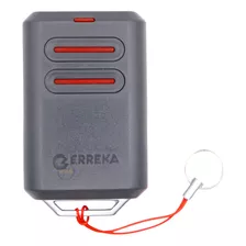 Control Remoto Para Automatización De Portones Kuma Luna Erreka 2 Teclas Gris