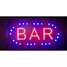 Cartel Led Bar Bar Abierto Pizarras Led Cafe O La Q´quieras