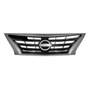 Emblema Nismo Metalico Cromo Negro Nissan Versa Altima Tida