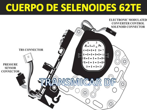 Cuerpo De Selenoides 62te Dodge Journey Chrysler Town  Foto 5