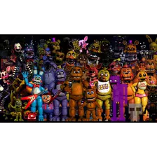 Poster Painel, Fnaf Five Nights At Freddy's Personalizamos