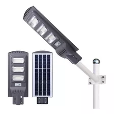 Foco Solar Led 90w Sensor Movim+fotocelula+control+brazo 