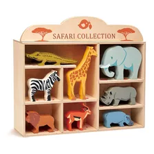 Tender Leaf Toys Coleccion Safari Animales Madera Madera Ax®