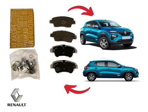 Balatas Delanteras Kwid Renault Originales Foto 4