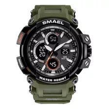 Smael Large Dial Multifunctional Electronic Watch
