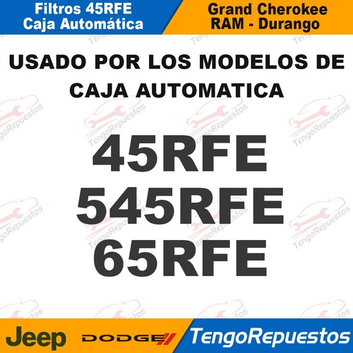 Empaquetadura Caja Automatica 45rfe Dodge Ram Durango Foto 5