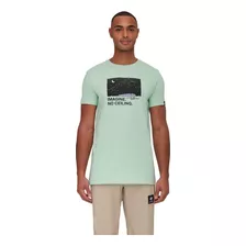 Polera Hombre Mammut Massone T-shirt Verde