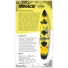 Kayak Mirage Fishing 2/3 Personas Asientos Y Remos