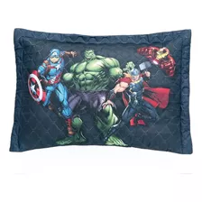 Porta Travesseiro Disney Avengers 50x70cm
