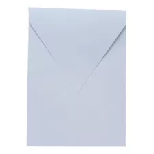 130 Envelope 240g Bico Vertical Convite Branco Liso 16x22cm