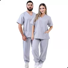 Pijama Cirúrgico Scrub Não Amassa Seca Rápido Masc Feminino