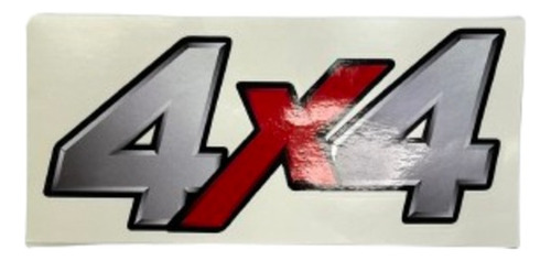 Foto de Emblema Chevrolet 4x4 D-max Calcomania X 2