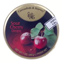 Bala Sour Cherry Drops Cavendish & Harvey 200g