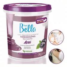 Cera Depilação Hidrossolúvel Vegana Depil Bella 1.3kg