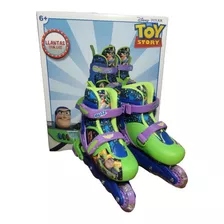 Patines En Linea Para Niños Ajustables Toy Story Buzz