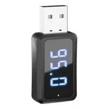 Receptor Transmisor Fm Bluetooth 5.3 Usb Con Pantalla Led