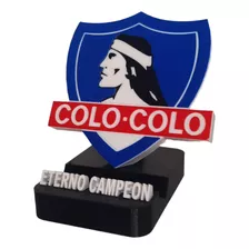 Soporte Celular Escudo Colo Colo Futbol Club Decorativo