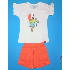 Conjunto Happy Life Helado Niña