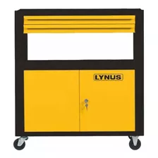 Carrinho Para Ferramentas Aberto 2 Gavetas 80x40x89 Lynus