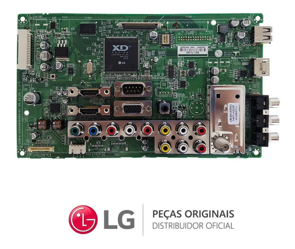 Placa Principal Tv Lg 37lh20r 37lh20 Eax56856906 Peças para TV