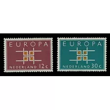 Tema Europa - Países Bajos 1963 - Serie Mint 